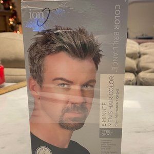 NWT  1 box Ion Color Brilliance 5 minute hair color Steel Gray